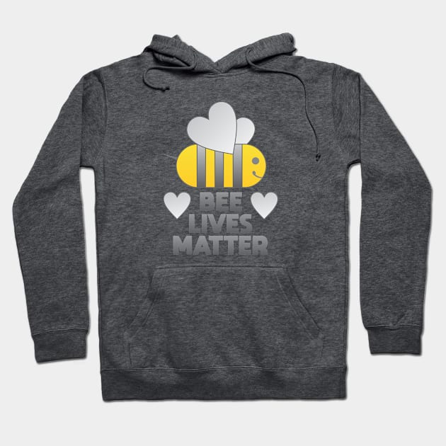 Bee Lives Matter Hoodie by Dale Preston Design